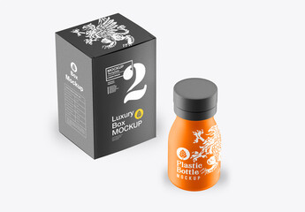 Plastic Bottle Mockup