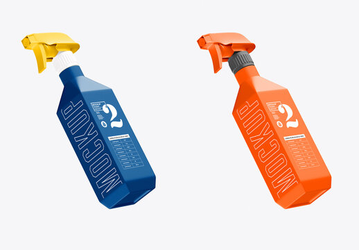 Spray Bottle mockup