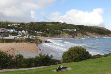 Wales coastal path in Aberporth