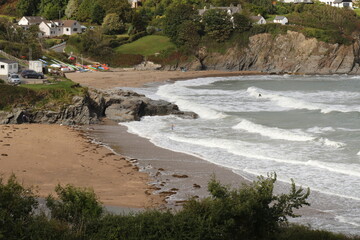 Wales coastal path in Aberporth