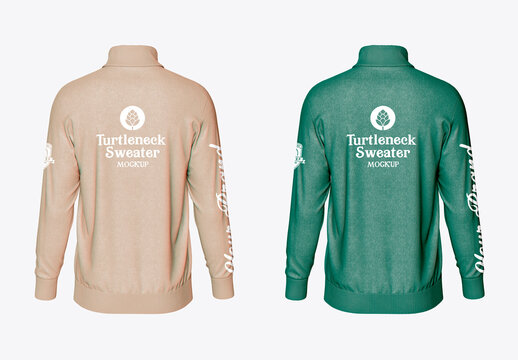 Turtleneck Sweater Mockup