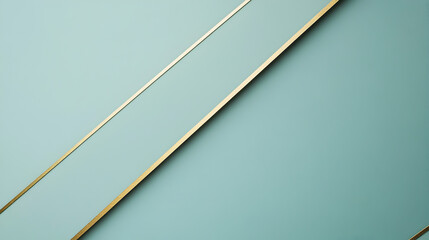 diseño de fondo creativo liso color azul claro con espacio de copia con una franja con lineas doradas resplandeciente para publicidad o tecnologia diseño de tarjeta abstracto