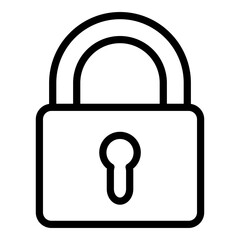 User interface lock icon