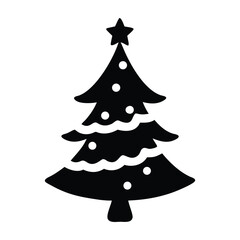 Fototapeta premium christmas tree vector