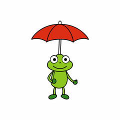 funny cartoon umbrella