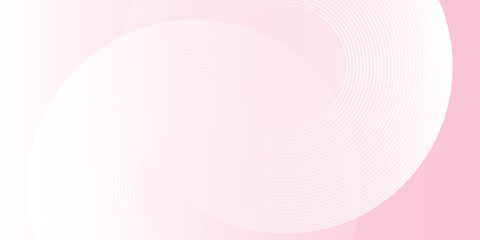 Abstract banner background pastel colorful pink and yellow gradations. Circle effect simple modern