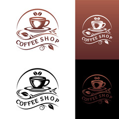 Coffee shop logo simple