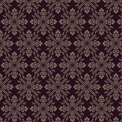 seamless damask wallpaper pattern
