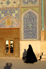 Decorations of the Sheikh Lotf Allah Mosque, Esfahan, Iran