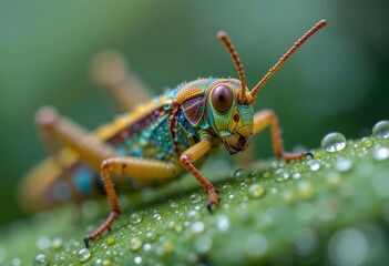 Fototapeta premium macro photography of insects 2025