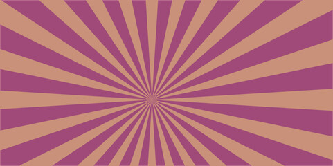 Pink Sun rays Retro vintage style background, Sunburst Pattern Background. Vintage beam sunburst texture. 