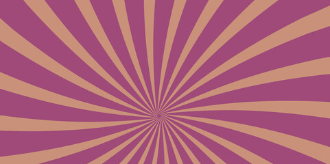 Pink Sun rays Retro vintage style background, Sunburst Pattern Background. Vintage beam sunburst texture. 