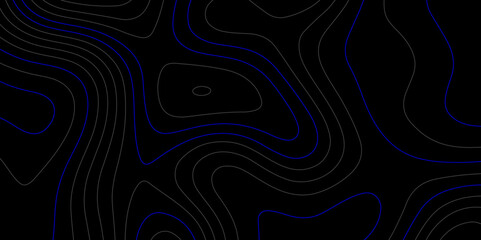 Abstract topographic contours map background. Panorama view gradient multicolor wave curve lines. Retro, patterns, Outline, Vintage, Detailed, Contour, Topographic map. outdoors style, wood, templates