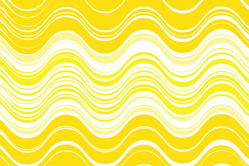 simple abstract dark and light yellow color wavy thin to thick line pattern abstract yellow wavy lines