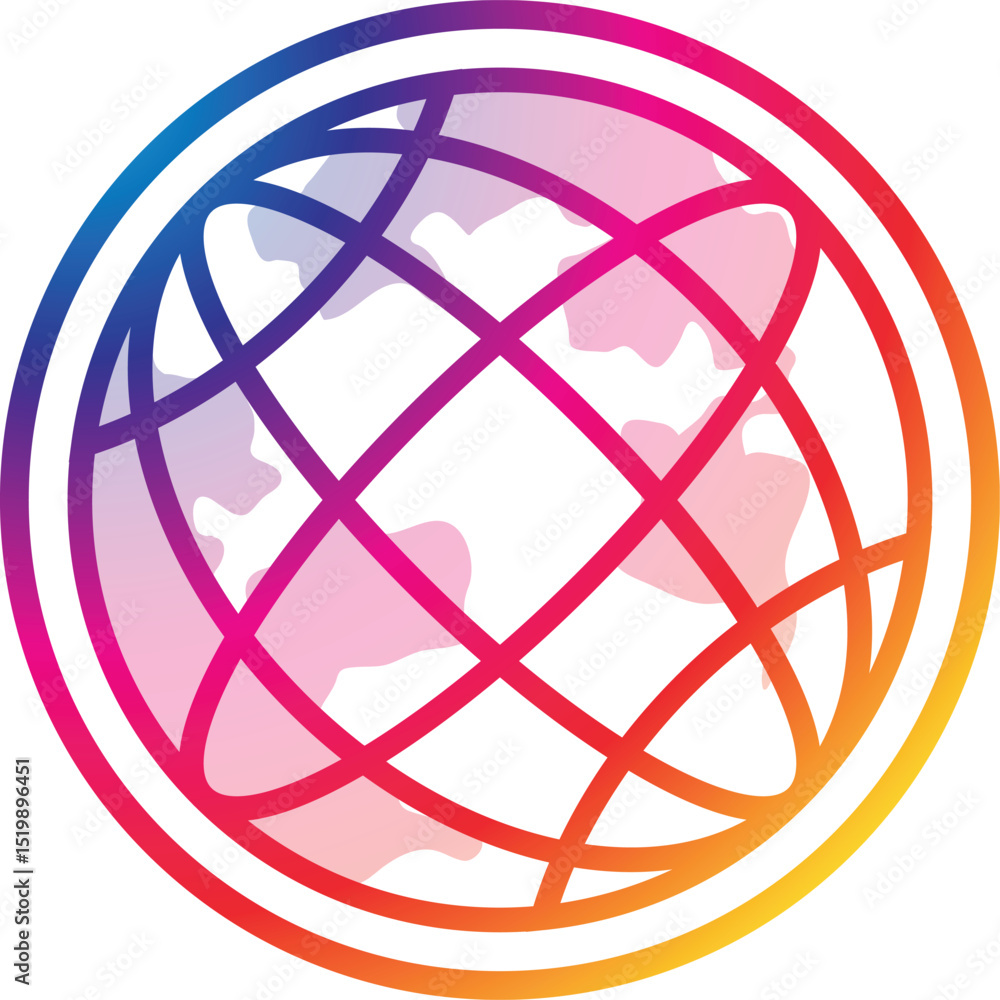 Poster transparent globes of earth. realistic world map in globe shape with transparent texture and shadow