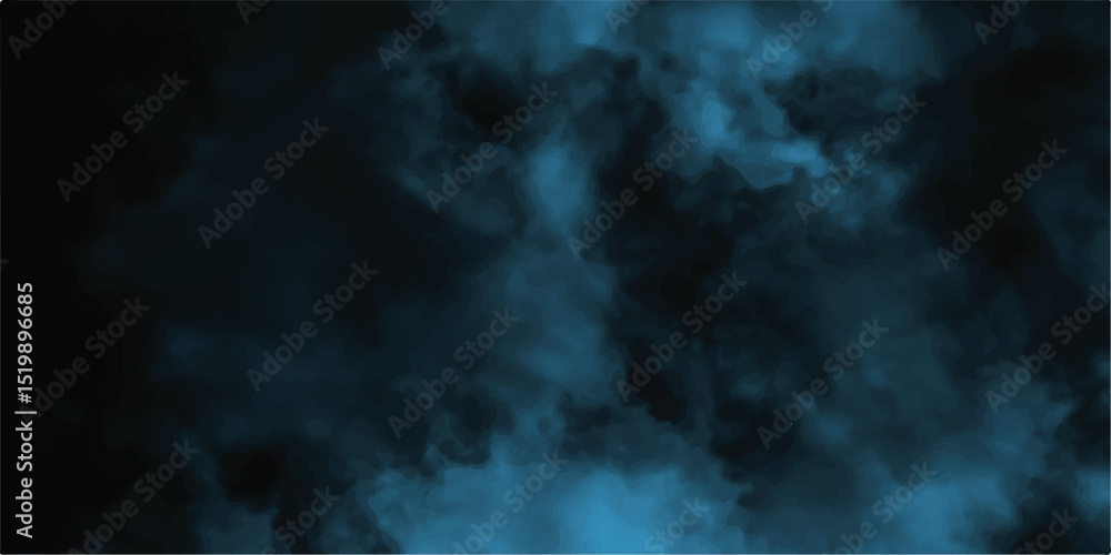 Poster soft colorful watercolor background for your design,abstract underwater scene with teal and white fo