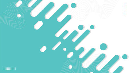 Modern blue rounded lines background.Abstract dashed lines and dots illustration