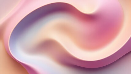 Subtle gradient flow background showcasing soft abstract waves with light reflecting across smooth pastel curves and gentle blending hues
