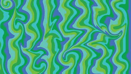 Green and blue marble liquid abstract texture background.Vector illustration