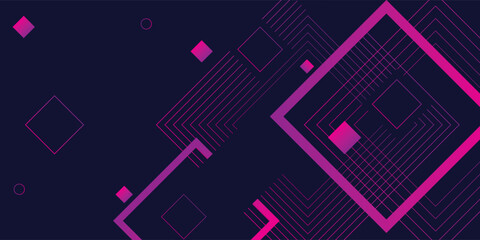 Abstract geometric elegant modern pattern colorful banner background vector