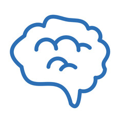 AI Memory Icon – Vector Line Symbol for Smart Logs and Personalization