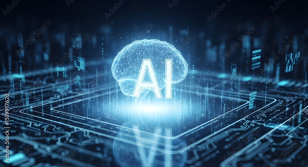 Aufkleber artificial intelligence the future of computing and technology