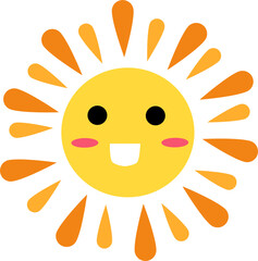 Cute doodle sun 11