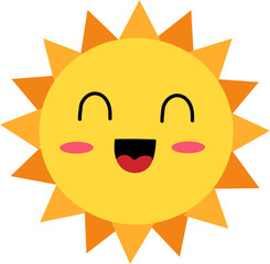 Cute doodle sun 10