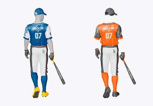 Baseball Kit Pose Mockup