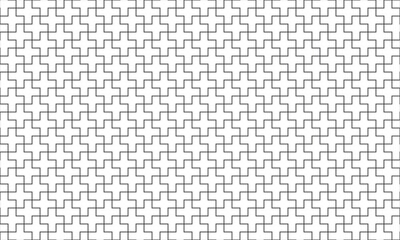 Medical cross seamless background.  Medical, science and technology pattern. Geometric background from cross.