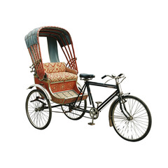 Fototapeta premium Vintage Rickshaw