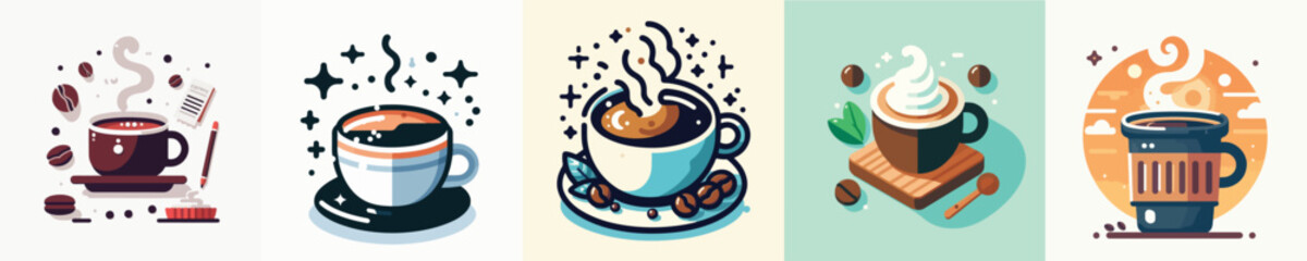 Vector of a cup of a coffe