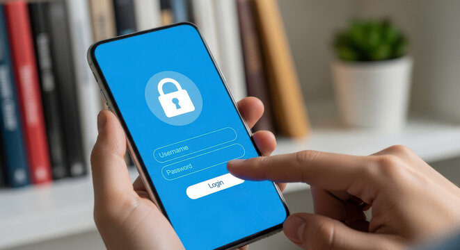 Mobile security login authentication password username access account protection