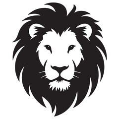 lion head vector illustration