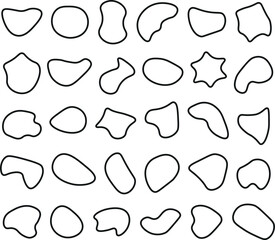 Seamless Circular Symbols Set – Decorative Vector Art Elements and Abstract Shapes for Modern Graphic Design and Illustration Projects