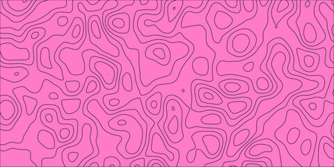 Abstract map-style contours creating a modern art texture

