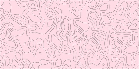 Seamless design mimicking topographic mapping structures

