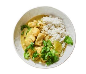 coconut grass fish curry