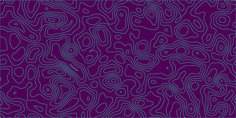 Softly curved abstract contour lines in repeatable format

