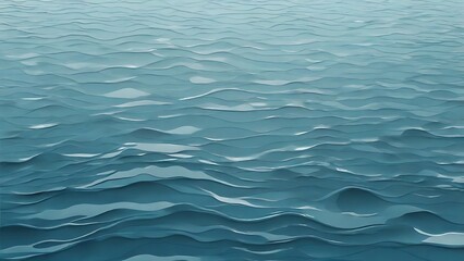 Obraz premium Realistic calm water texture in blue with light shimmer and smooth flowing forms