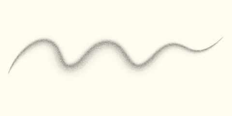 Dotwork wave pattern vector background. Black grunge noise stipple dots hills. Sand grain effect. Black dots grunge wave banner. Abstract shape noise dotwork pattern. Stochastic dotted hills vector