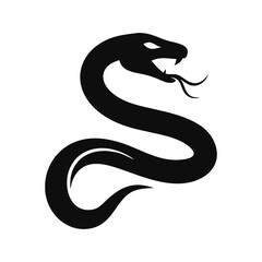 Snake silhouette, Snake silhouette vector