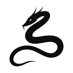 Snake silhouette, Snake silhouette vector