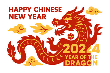 Wishing you a joyful Chinese New Year 2024 as we celebrate the year of the dragon in the Chinese zodiac