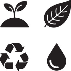 Eco-friendly Icons Set