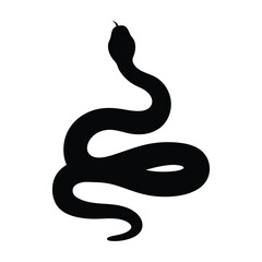 Snake silhouette, Snake silhouette vector