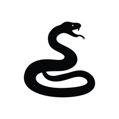 Snake silhouette, Snake silhouette vector