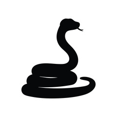 Snake silhouette, Snake silhouette vector