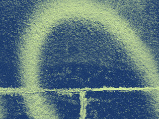Halftone Textured Wall Scribbles