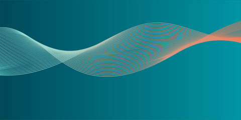 Abstract lines in motion with modern flow and smooth energy transitions

